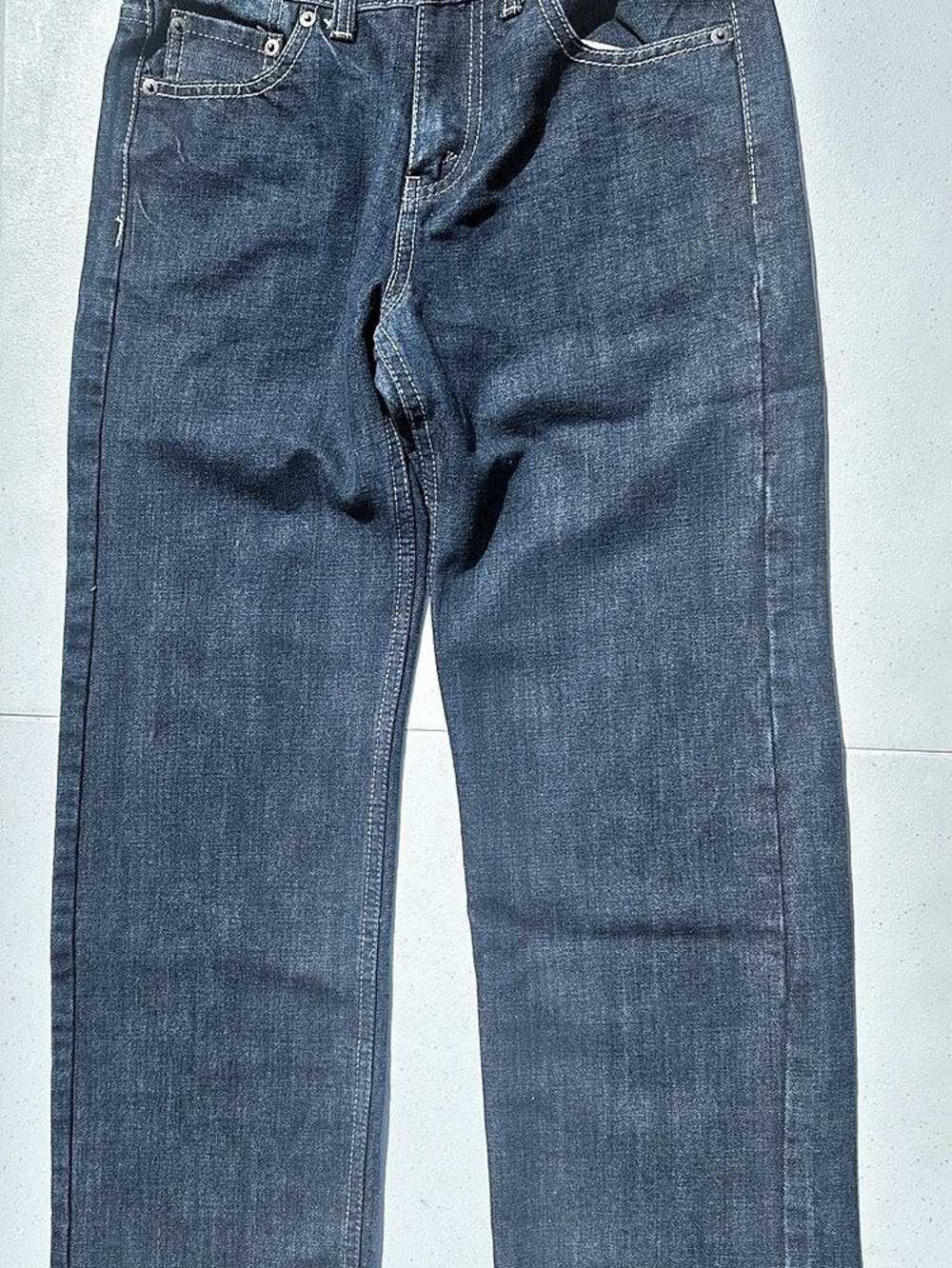 Levi's 550 Relaxed Boys Straight Leg Jeans Blue Size 12 Reg